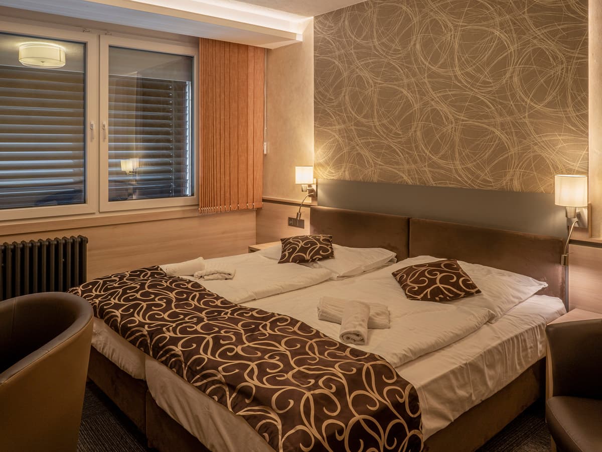 Doppelzimmer mit Blick auf die Berge